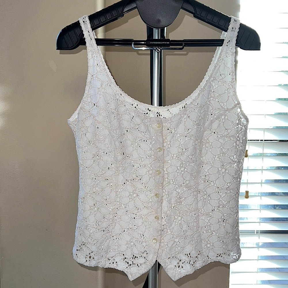 Ivory Lace Top